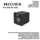 MAXXTER ACT-SPK-BT-LED1 Benutzerhandbuch