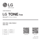 LG Tone Free Bluetooth Stereo Headset Benutzerhandbuch