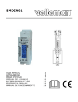Velleman EMDIN01 Benutzerhandbuch