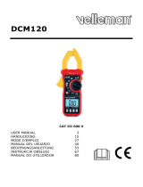 Velleman DCM120 Benutzerhandbuch