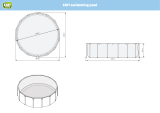 EXIT 488x122cm 48Inch Pool Ladder Benutzerhandbuch