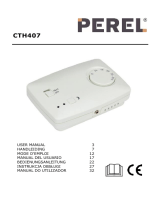 Perel CTH407 NON-PROGRAMMABLE THERMOSTAT Benutzerhandbuch