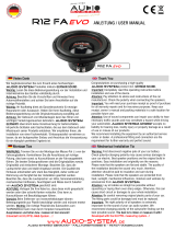 Audio System R12 FA EVO Benutzerhandbuch
