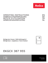 Amica EKGCX 387 955 Benutzerhandbuch