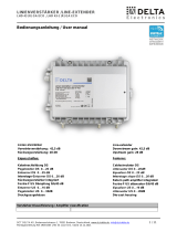 Delta LHD 43,43-1 Line Extender Benutzerhandbuch