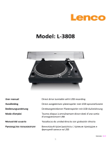 Lenco L-3808 Benutzerhandbuch