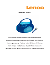 Lenco SCD-620 Benutzerhandbuch