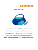 Lenco SCD-620 Benutzerhandbuch
