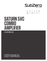 Sub-Zero SUB-ZERO SZ-SATURN-5VC Saturn 5VC Combo Amplifier Benutzerhandbuch