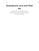 alza cz Smartphone Lens and Filter Kit Benutzerhandbuch