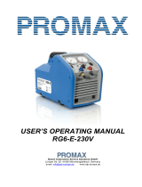 Promax RG6-E-230V Benutzerhandbuch