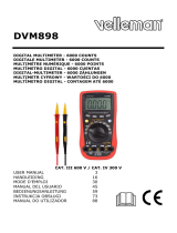 Velleman DVM898 Benutzerhandbuch