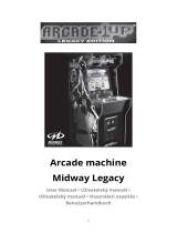 ARCADE 1UP MIDWAY Benutzerhandbuch