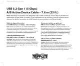 Tripp Lite TRIPP-LITE 890248 USB 3.2 Gen 1 A-B Active Device Cable Benutzerhandbuch