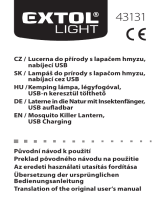 EXTOL LIGHT Mosquito Killer Lantern Lamp Benutzerhandbuch