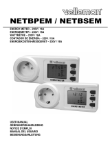 Velleman NETBPEM ENERGY METER – 230V / 16A Benutzerhandbuch