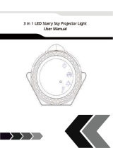NDTUSMZ 3 in 1 LED Starry Sky Projector Light Benutzerhandbuch