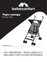 BEBECONFORT Peps+canopy Stroller Blue Line Benutzerhandbuch