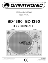 Omnitronic BD-1380 Benutzerhandbuch