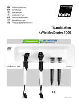 KaWe MedCenter 5000 Wall Mounted Diagnostic Set Benutzerhandbuch