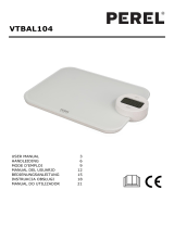Velleman VTBAL104 DIGITAL KITCHEN SCALE ECOLOGICAL Battery Benutzerhandbuch
