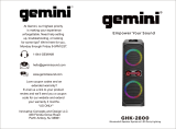 Gemini GHK-2800 Benutzerhandbuch