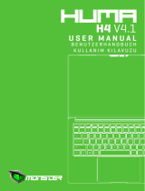 Monster Huma H4 V1.1 Gaming Laptop Benutzerhandbuch