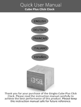 Gingko GK08W10 Cube Plus Click Clock Benutzerhandbuch