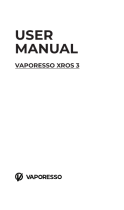 Vaporesso XROS 3 Benutzerhandbuch