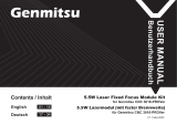 Genmitsu 5.5W Laser Fixed Focus Module Kit Benutzerhandbuch