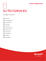 Sharp SJ-TE172M1X-EU Fridge-freezers Benutzerhandbuch