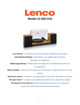 Lenco LS 500 Record Player Benutzerhandbuch