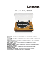 Lenco LS-55 Benutzerhandbuch