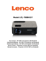 Lenco LPJ-700BKGY Benutzerhandbuch