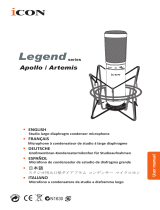 Icon Legend Series Studio Large Diaphragm Condenser Microphone Benutzerhandbuch
