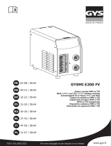 GYS MI E200 FV Single Phase Portable Welding Machine Benutzerhandbuch