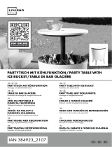 LIVARNO IAN-384923 PARTY TABLE Benutzerhandbuch