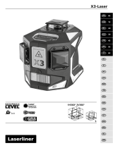 Laserliner X3-Laser Benutzerhandbuch