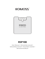 ROMOSS RSP100 Benutzerhandbuch
