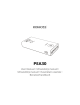ROMOSS PEA30 Benutzerhandbuch