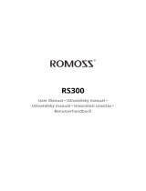 ROMOSS RS300 Benutzerhandbuch