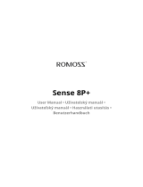 ROMOSS Sense 8P Benutzerhandbuch