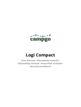 campgo Logi Compact Camping Stove Benutzerhandbuch