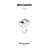 alza power APW-FMTV1 Benutzerhandbuch
