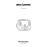 alza power APW-FMTV3 Benutzerhandbuch