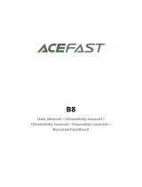 ACEFAST B8 Fast Charge Car HUB Benutzerhandbuch