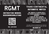 RGMT RG-8024-11 Benutzerhandbuch