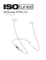 ISO Tunes Xtra 2.0 Earplug Headphone Benutzerhandbuch