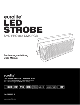 EuroLite SMD PRO 864 DMX RGB Benutzerhandbuch