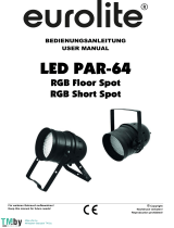 EuroLite LED PAR-64 Benutzerhandbuch